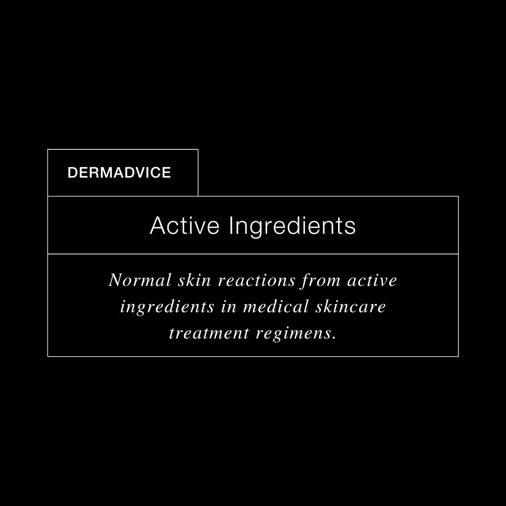 Skincare regimen that includes active ingredients