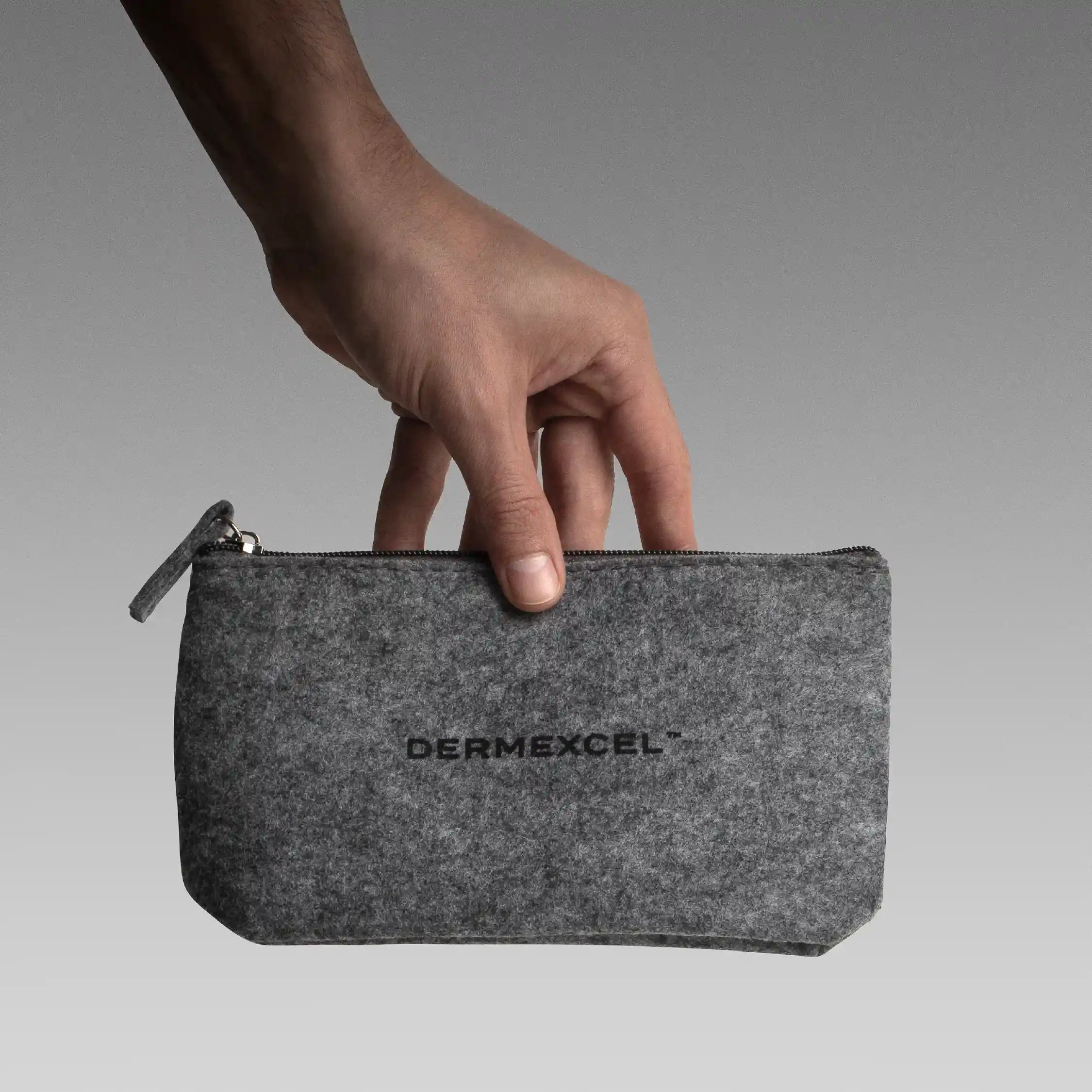 DermExcel™ | Felt Cosmetic Bag