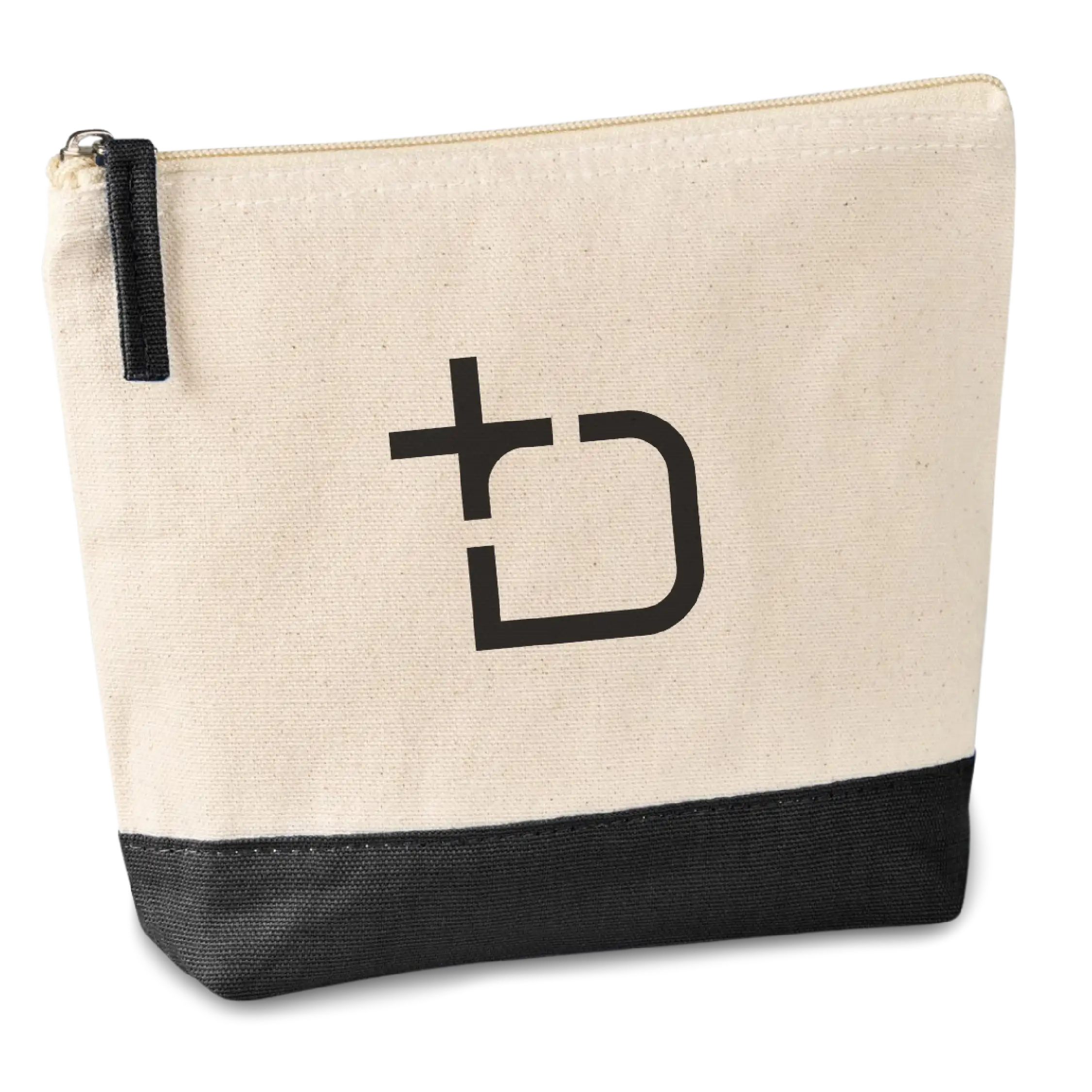 Natural Cotton Bag - Black