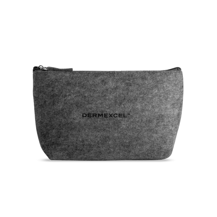 DermExcel™ | Felt Cosmetic Bag
