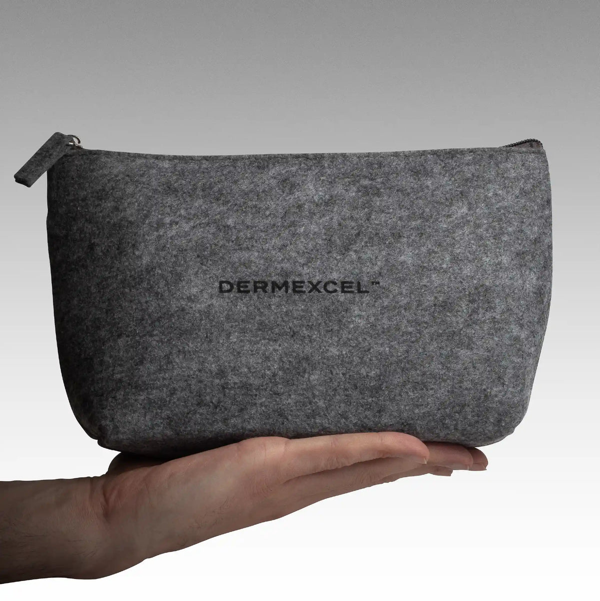 DermExcel™ | Felt Cosmetic Bag