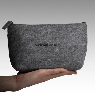 DermExcel™ | Felt Cosmetic Bag